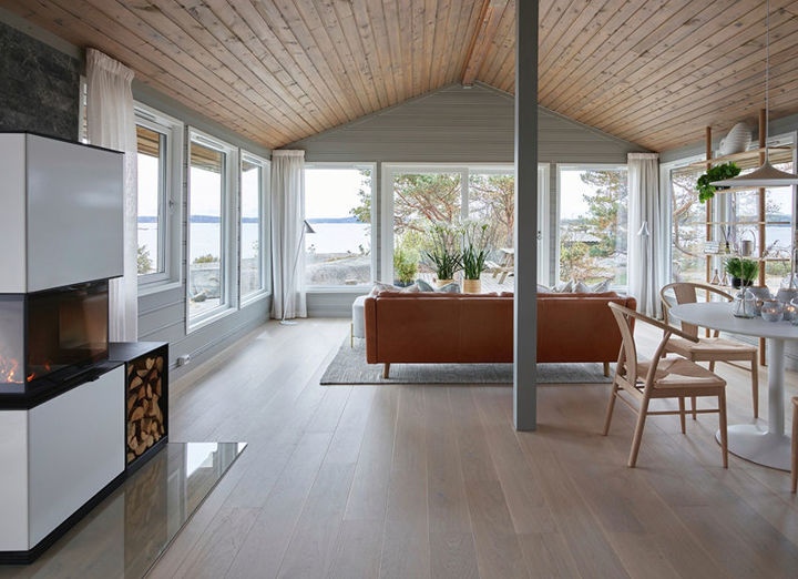 Gardinhøyde med blyantfold