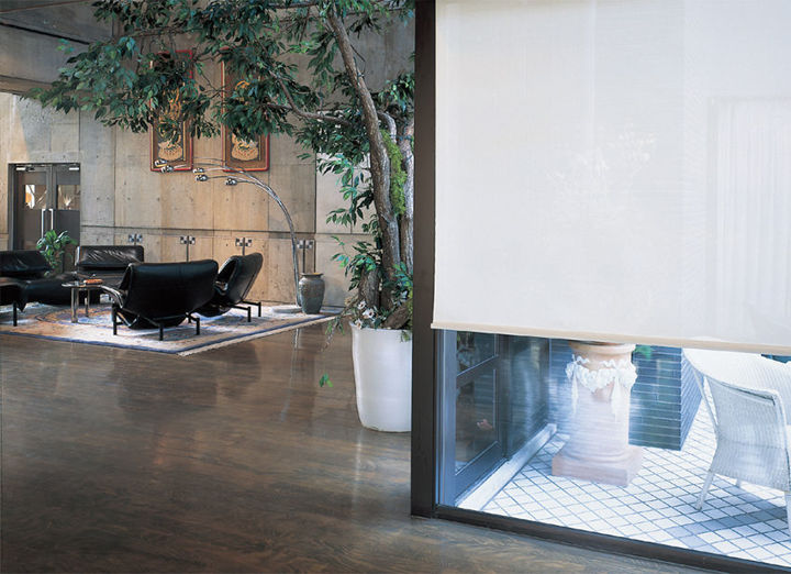 Rullegardin, lysfiltrerende