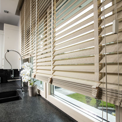 Tre-persienner, 50 mm