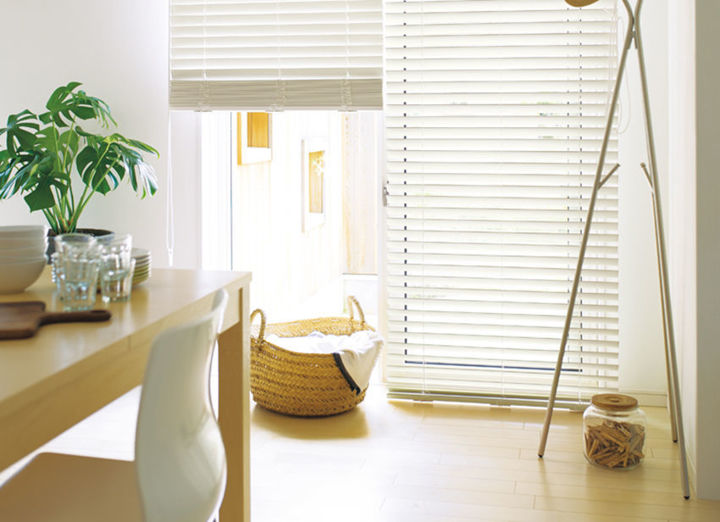 Tre-persienner, 50 mm