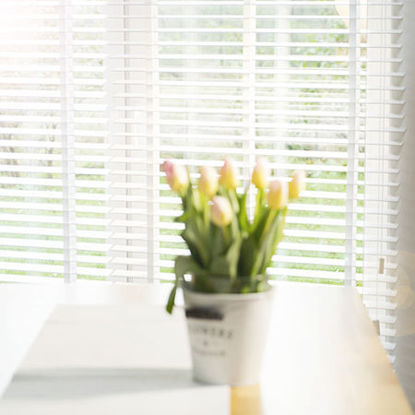 Tre-persienner, 50 mm