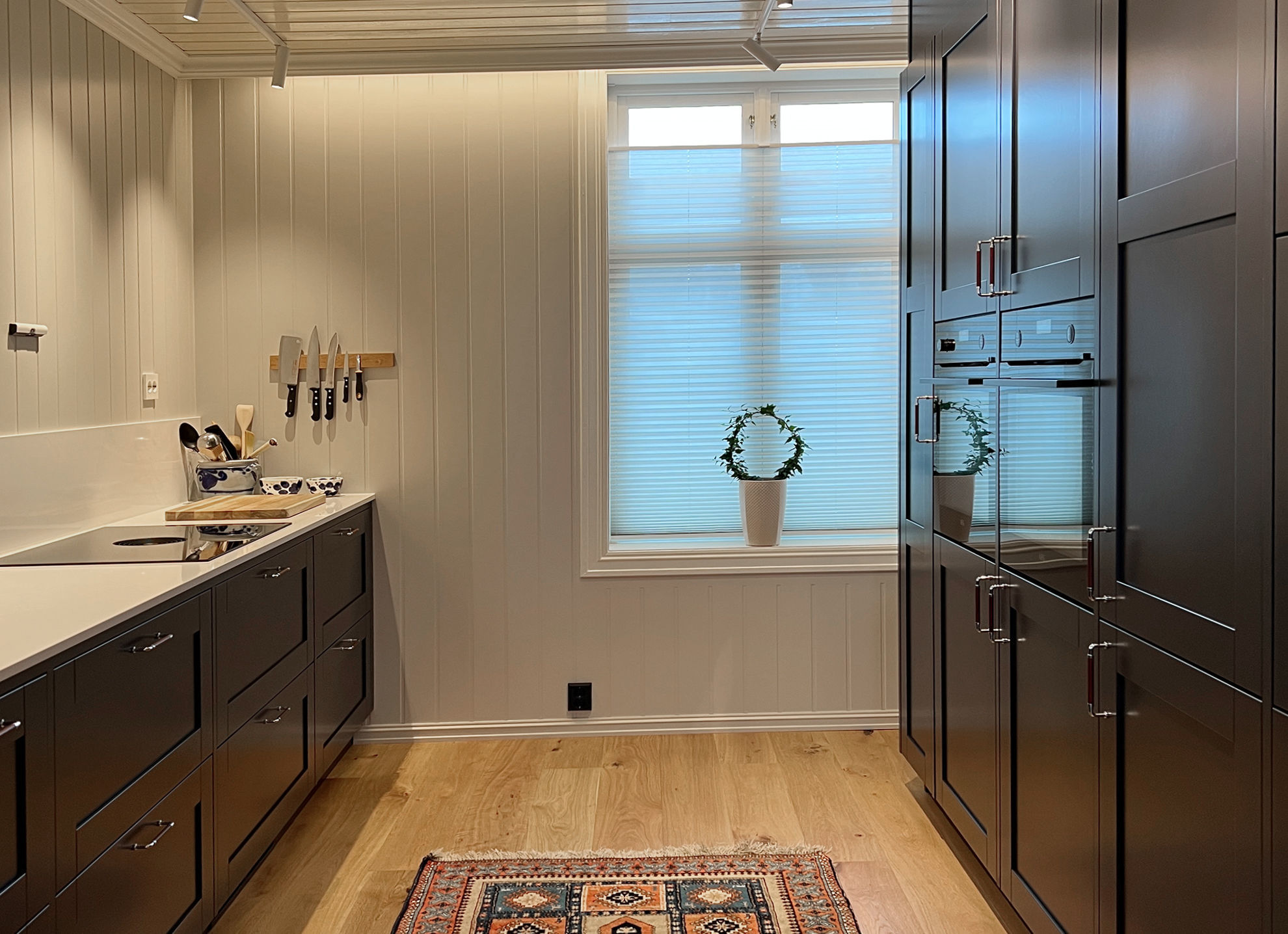 Bilde av Enkel plisségardin, håndbetjent up & down