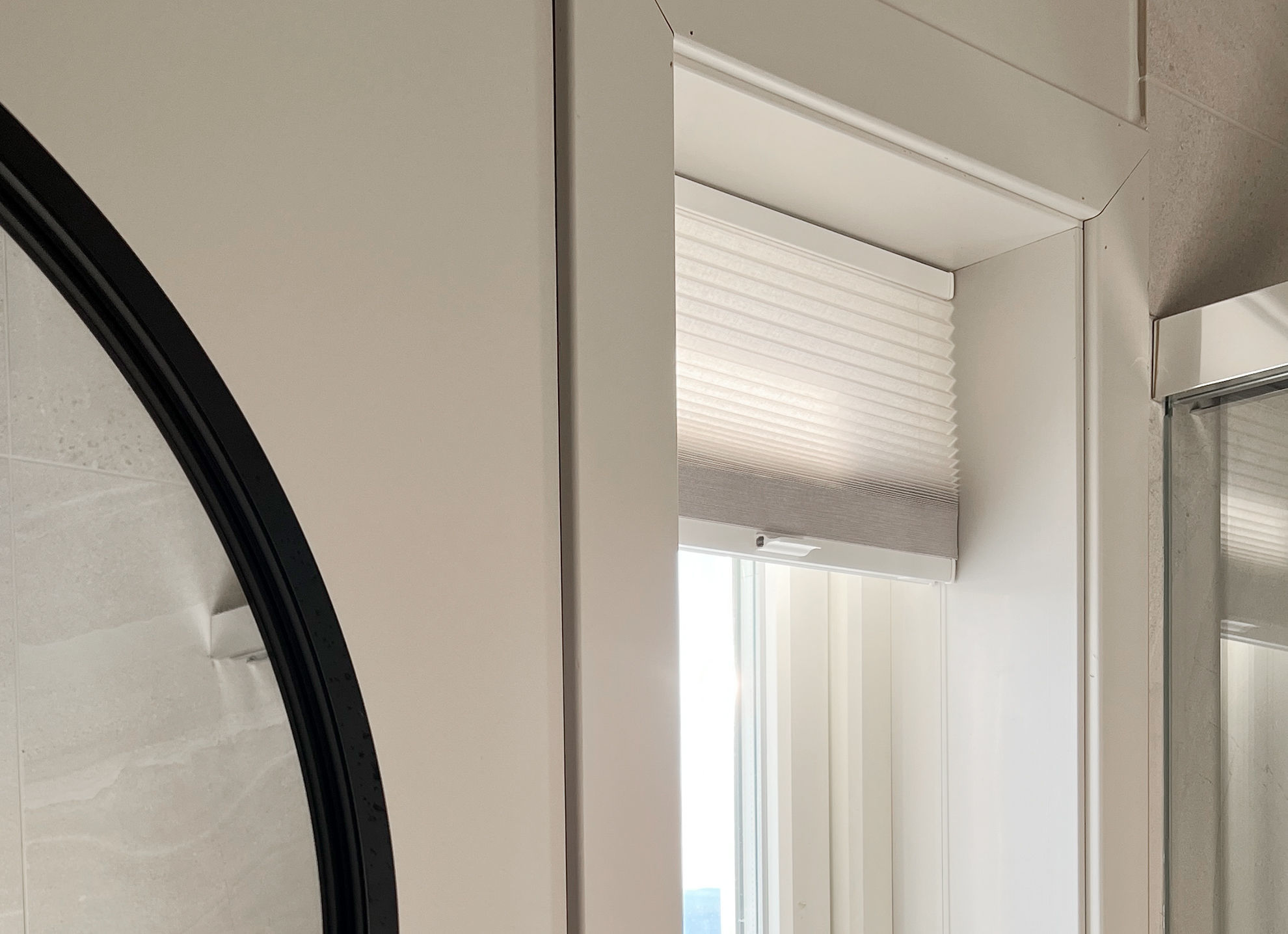 Bilde av Duo-plisségardin, håndbetjent topphengt