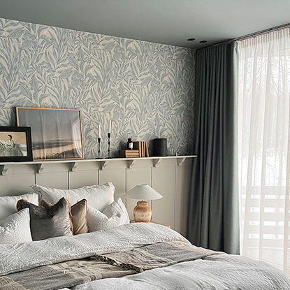 Gardinhøyde med wavefold