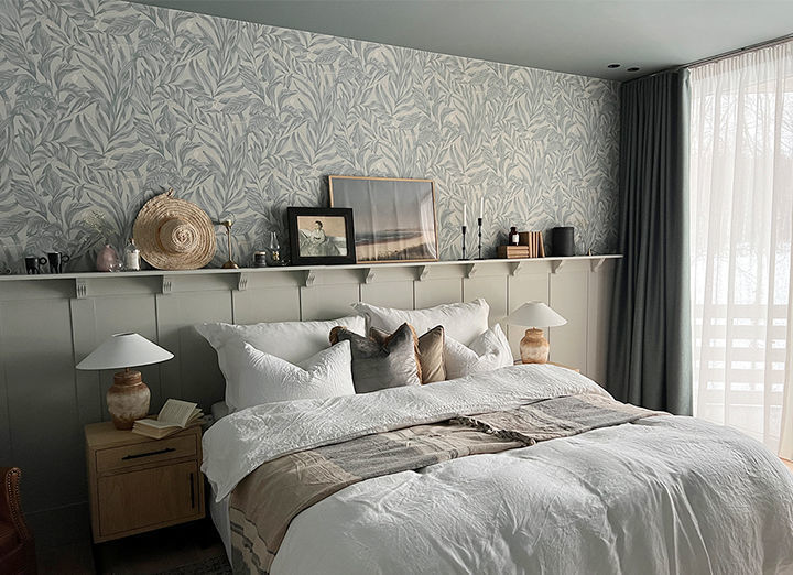 Gardinhøyde med wavefold