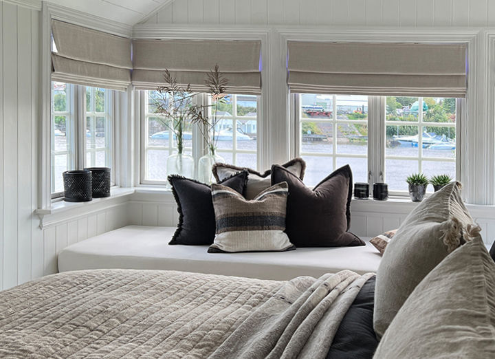 Liftgardin, hard fold med spiler - snortrekk