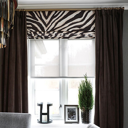 Rullegardin, lysfiltrerende