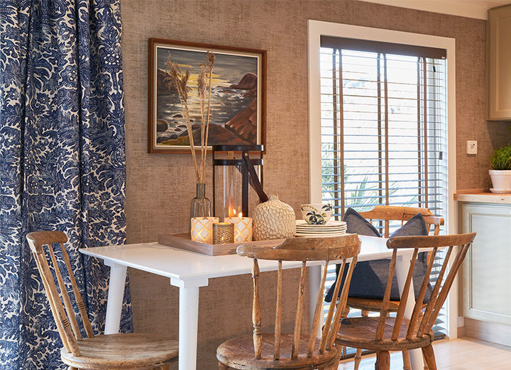 Tre-persienner, 50 mm