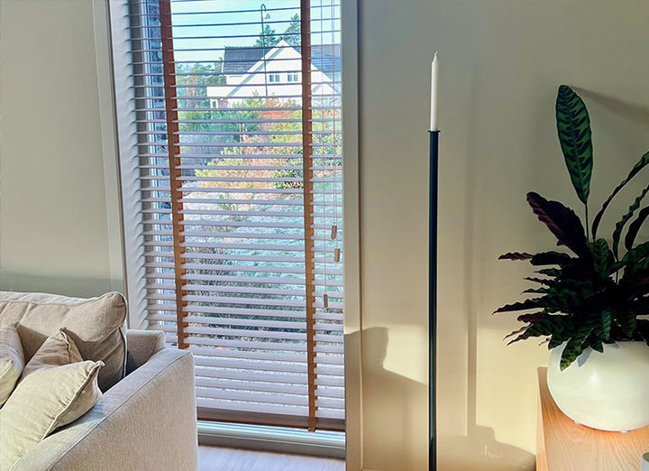 Tre-persienner, 50 mm