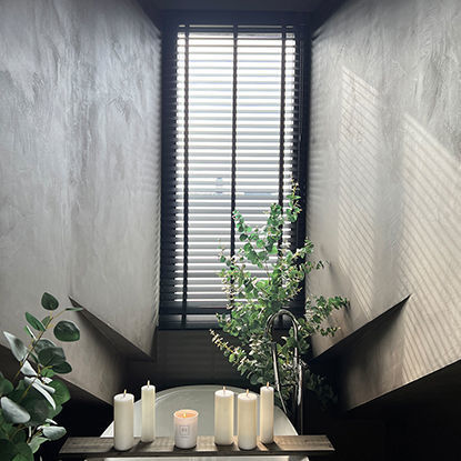 Tre-persienner, 50 mm