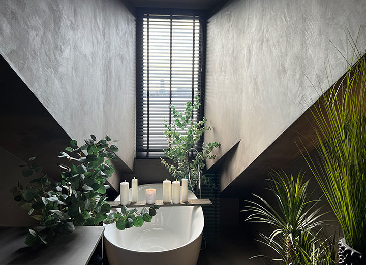 Tre-persienner, 50 mm