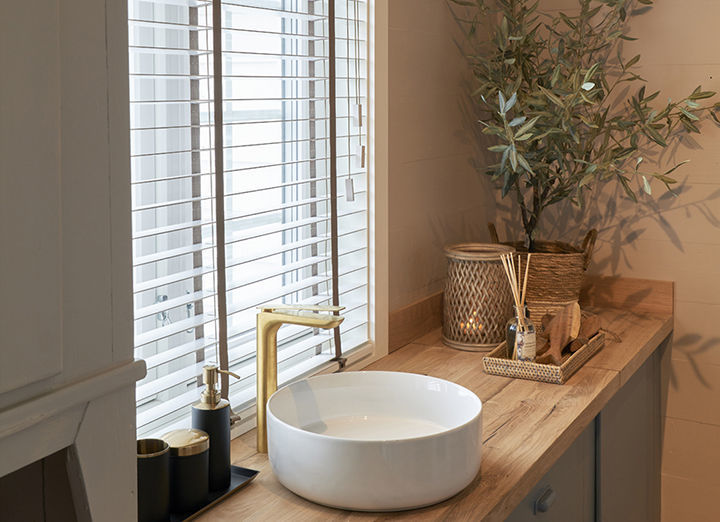 Tre-persienner, 50 mm