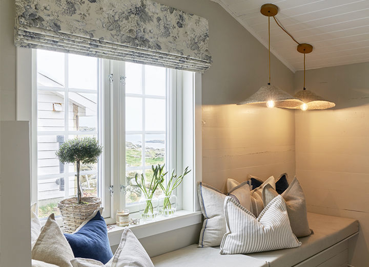 Liftgardin, hard fold med spiler - snortrekk