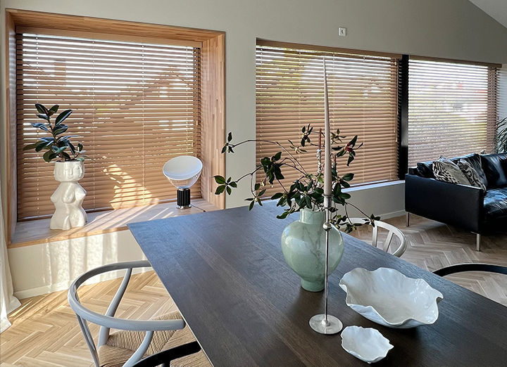 Tre-persienner, 50 mm