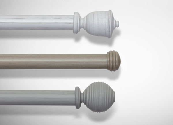 Bilde av Gardinstenger i tre, Wood Ø35 mm